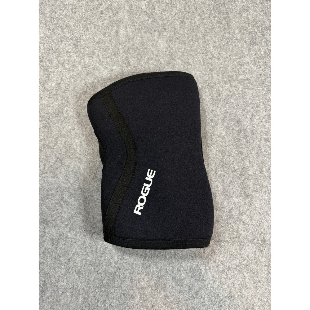 Rogue Unisex 7mm Knee Sleeve Large Black Neoprene Support